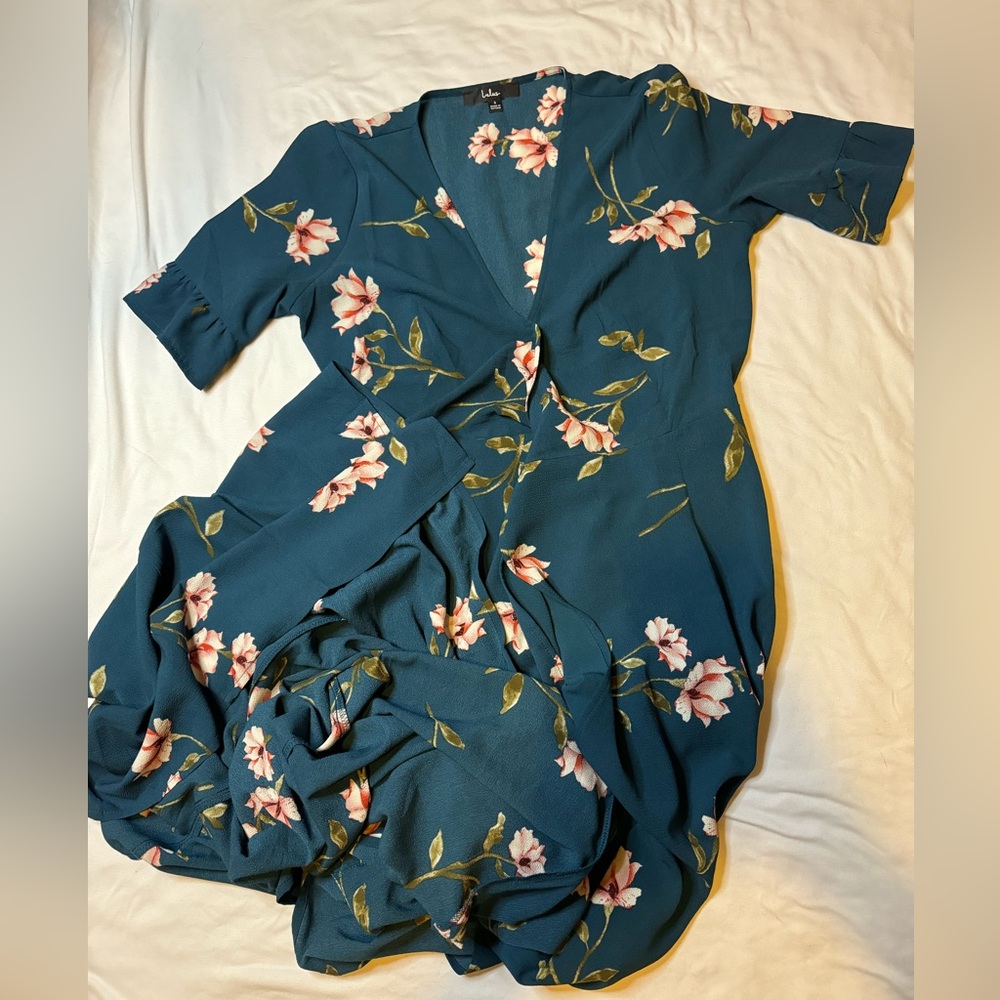 Lulus Teal Dress size s
